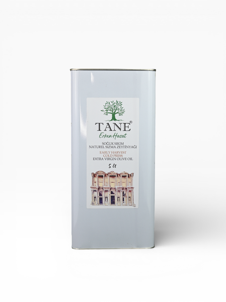 Tane Erken Hasat Soğuk Sıkım Natürel Sızma Zeytinyağı 5LT